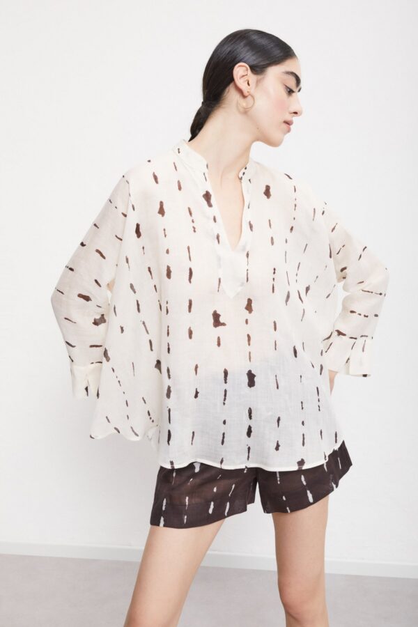 Ruffle Blouse Ottod'Ame